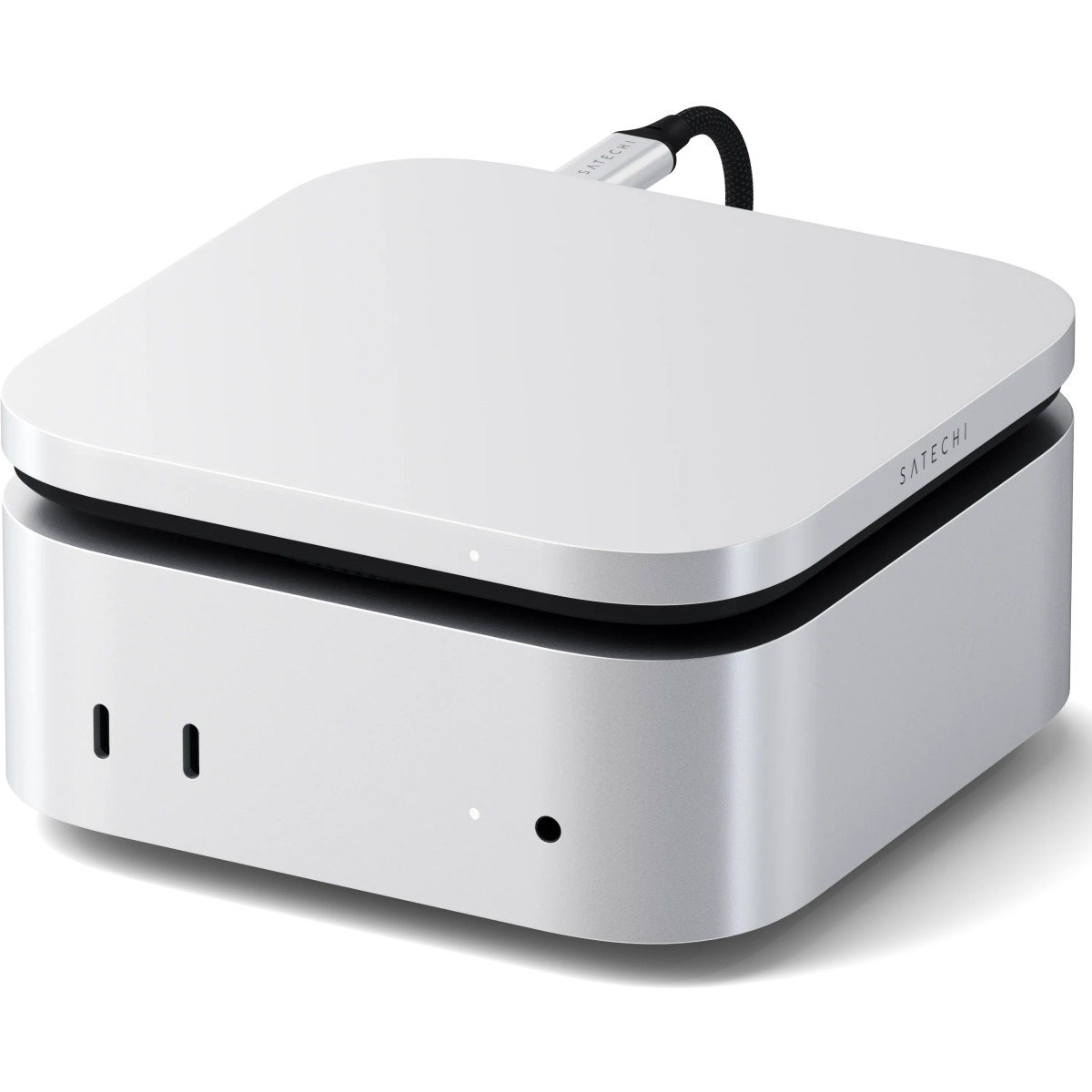 Внешний корпус для SSD M.2 Satechi USB4 Slim NVMe SSD Enclosure (ST-EU4SNSS) - фото 4