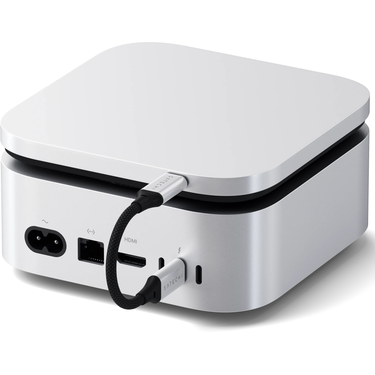 Внешний корпус для SSD M.2 Satechi USB4 Slim NVMe SSD Enclosure (ST-EU4SNSS) - фото 5