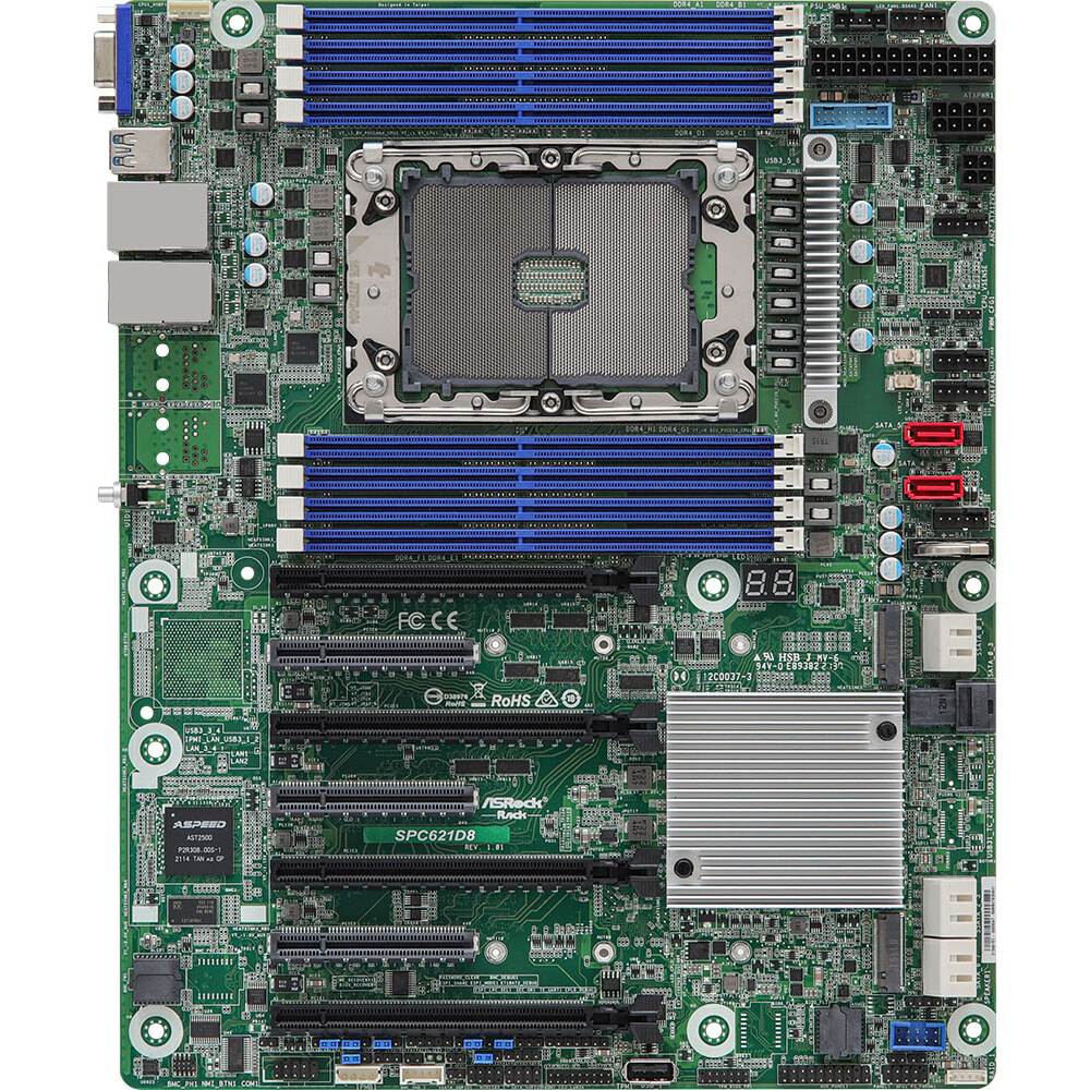 Серверная материнская плата ASRock SPC621D8
