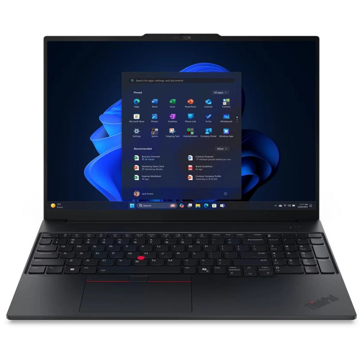 Ноутбук Lenovo ThinkPad E16 Gen 3 (Intel) (21TF004QFW)