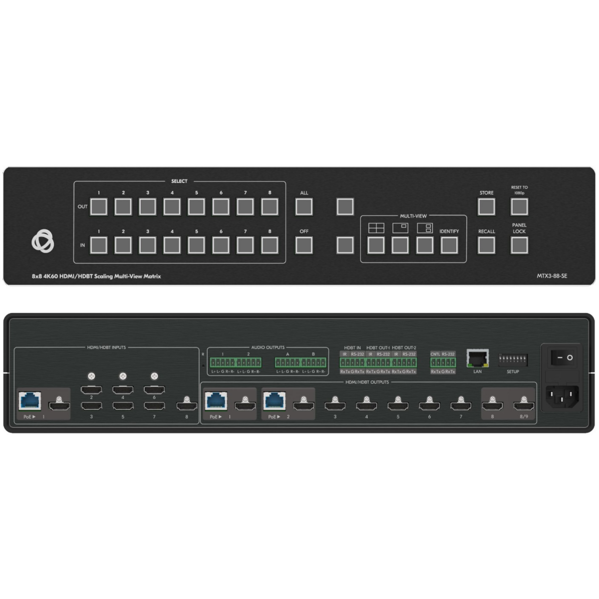 Матричный коммутатор Kramer MTX3-88-SE