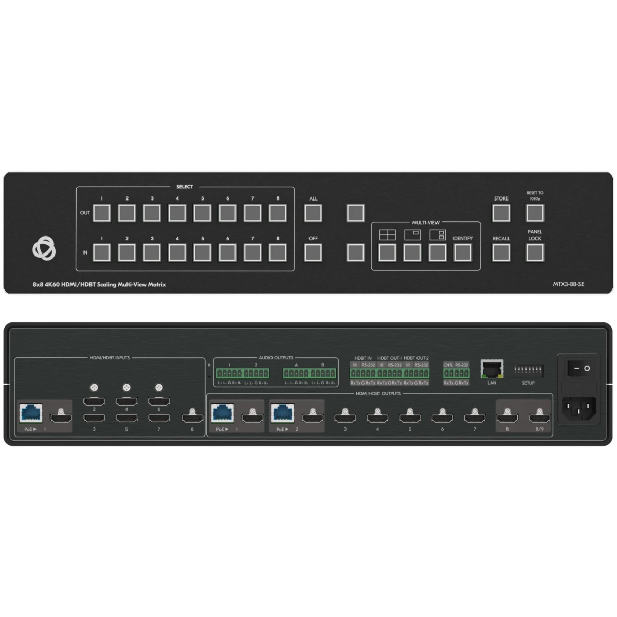 Матричный коммутатор Kramer MTX3-88-SE - 50-80586030