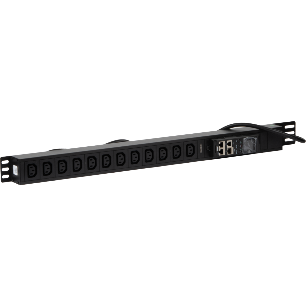 Блок розеток NIKOMAX TLK-PPI-MN-A12-M21-WL-BK