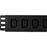 Блок розеток NIKOMAX TLK-PPI-MN-A12-M21-WL-BK