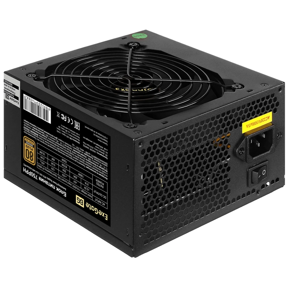 Блок питания 750W ExeGate 750PPH-S - EX292343RUS-S