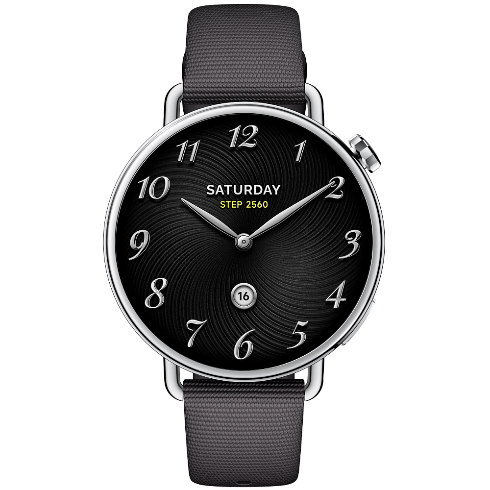 Умные часы Xiaomi Watch S4 41mm Fluororubber Strap Black - BHR07VRGL - фото 2