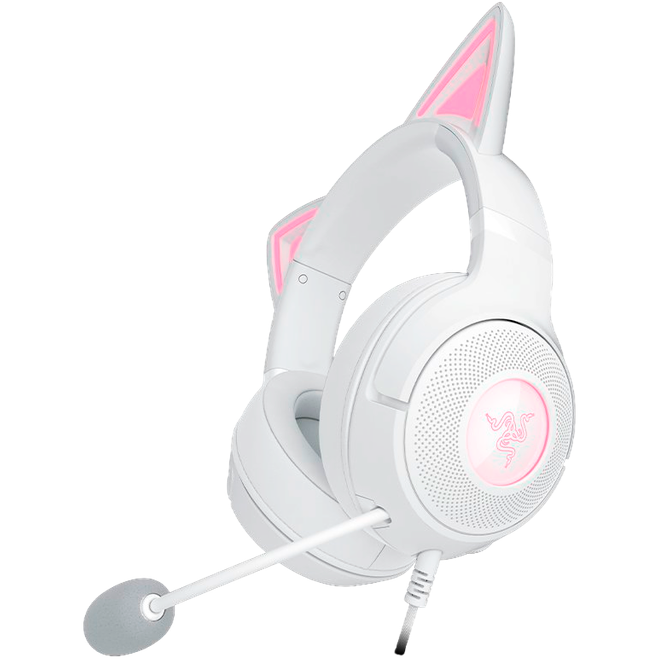 Гарнитура Razer Kraken Kitty V2 White - RZ04-04730600-R3M1 - фото 3