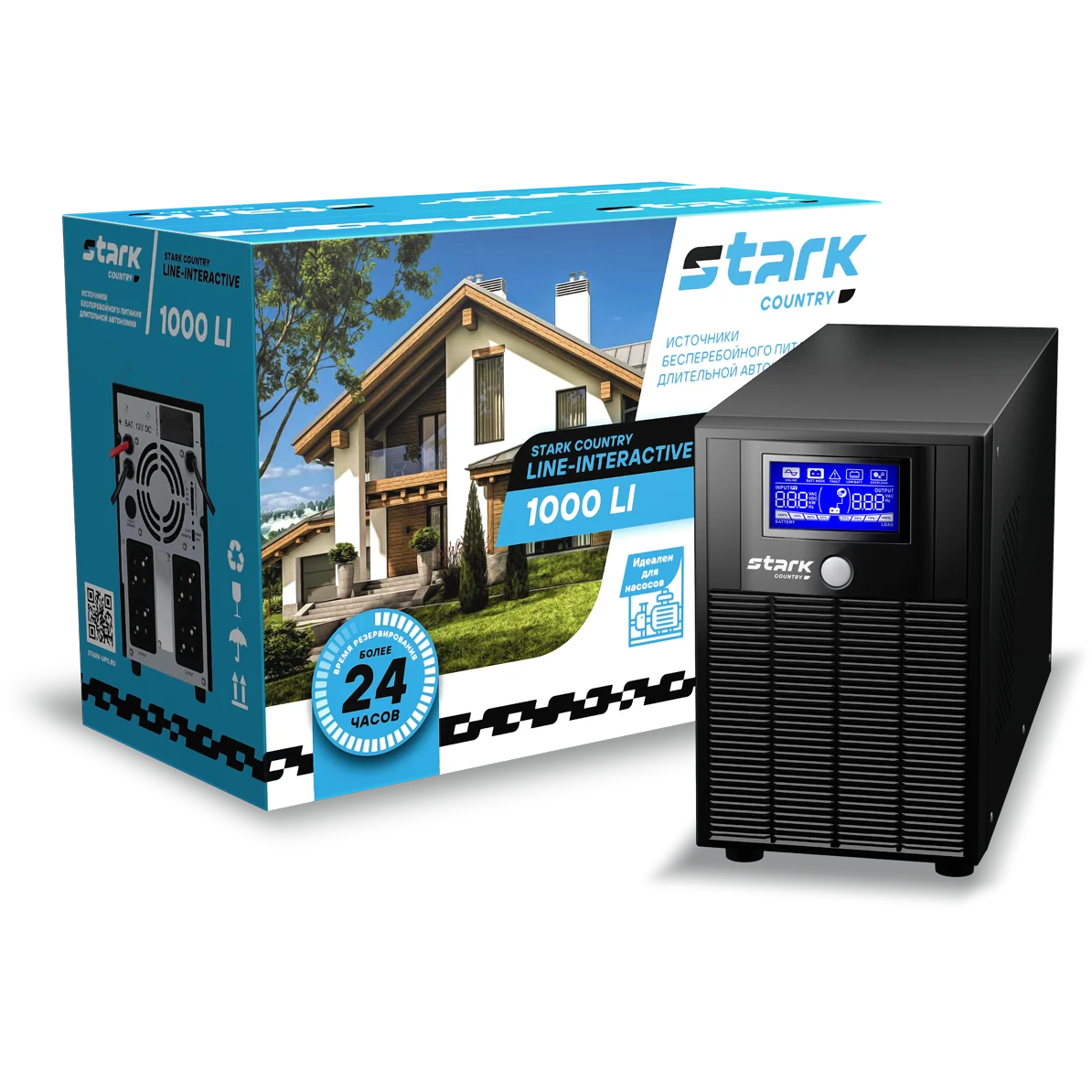 ИБП STARK COUNTRY 1000 LI - SC 1000 LI - фото 3