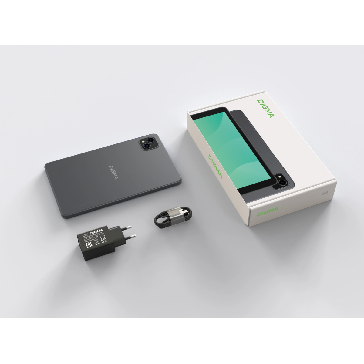 Планшет Digma G8 3/32Gb 4G Dark Grey - DA6B8P02 - фото 9