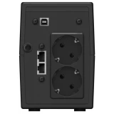 ..... ИБП Ippon Back Power Pro II Euro 850, битый корпус (0744) (1005575)