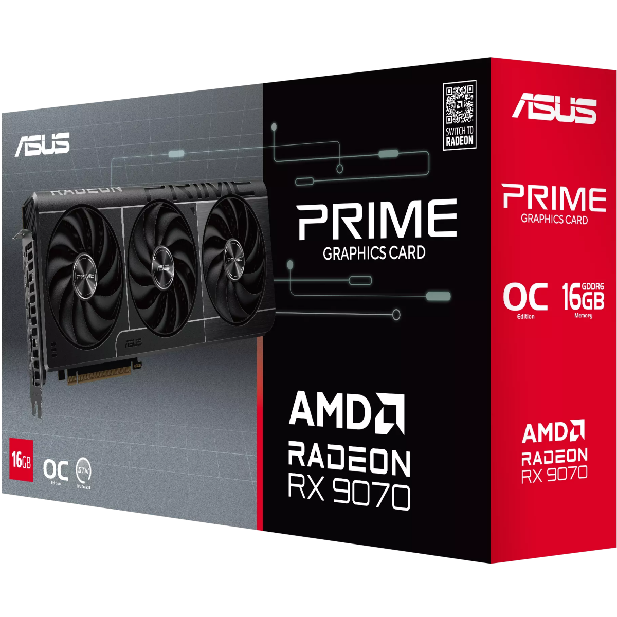 Видеокарта AMD Radeon RX 9070 ASUS OC 16Gb (PRIME-RX9070-O16G-EVO) - фото 12