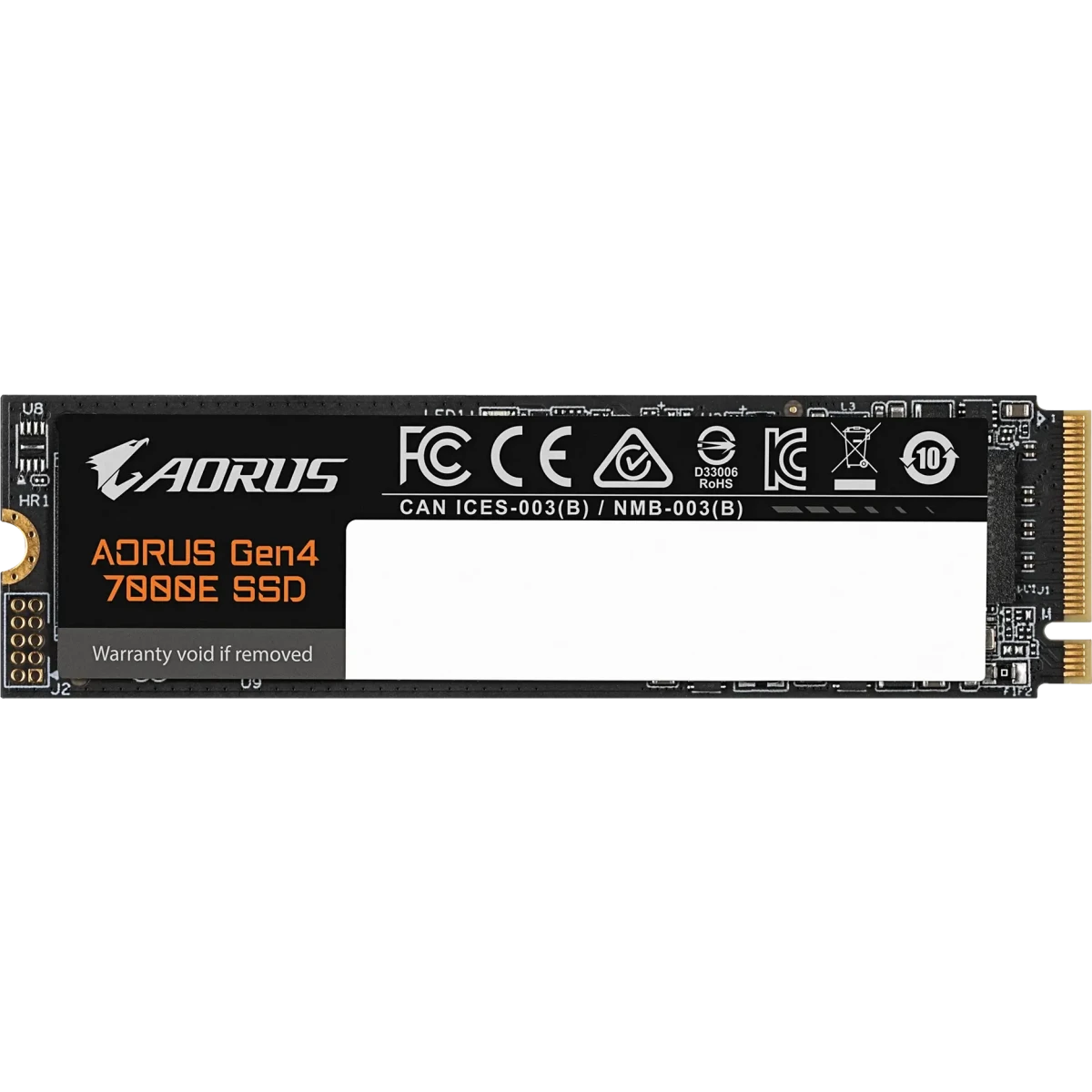 Накопитель SSD 4Tb Gigabyte AORUS Gen4 7000E (AG470E4TB) - фото 2