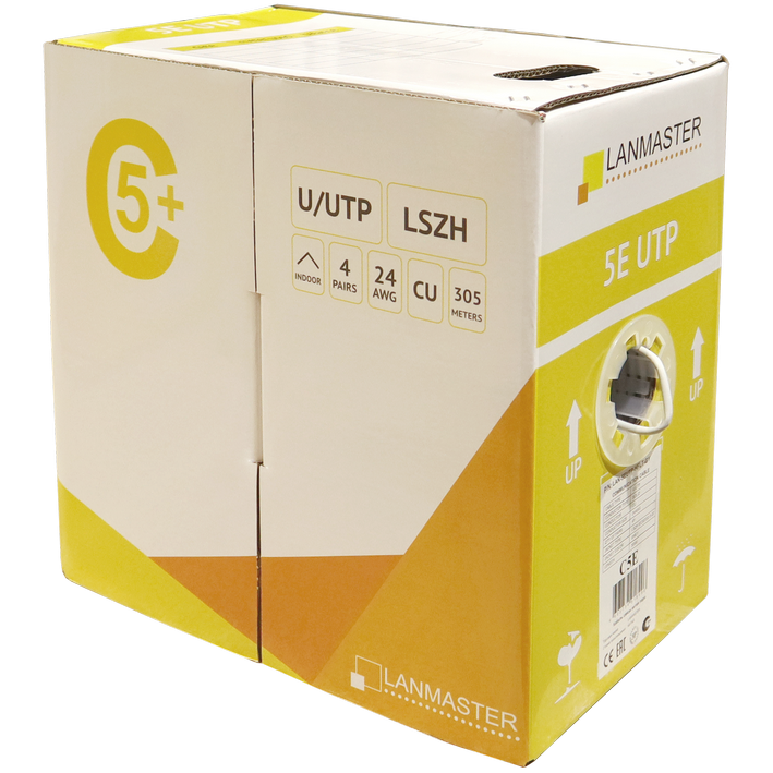 Бухта Lanmaster LAN-5EUTP-HFLT-GN, 305м