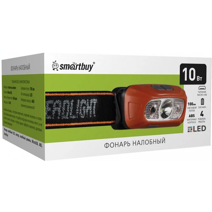 Фонарь налобный SmartBuy SBF-HL049 - фото 3