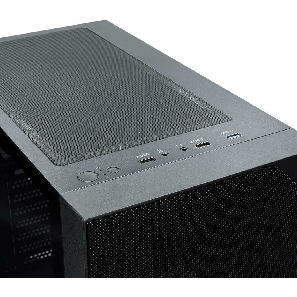 Корпус XASTRA A408 4ARGB Black - A408-4FG12A - фото 5