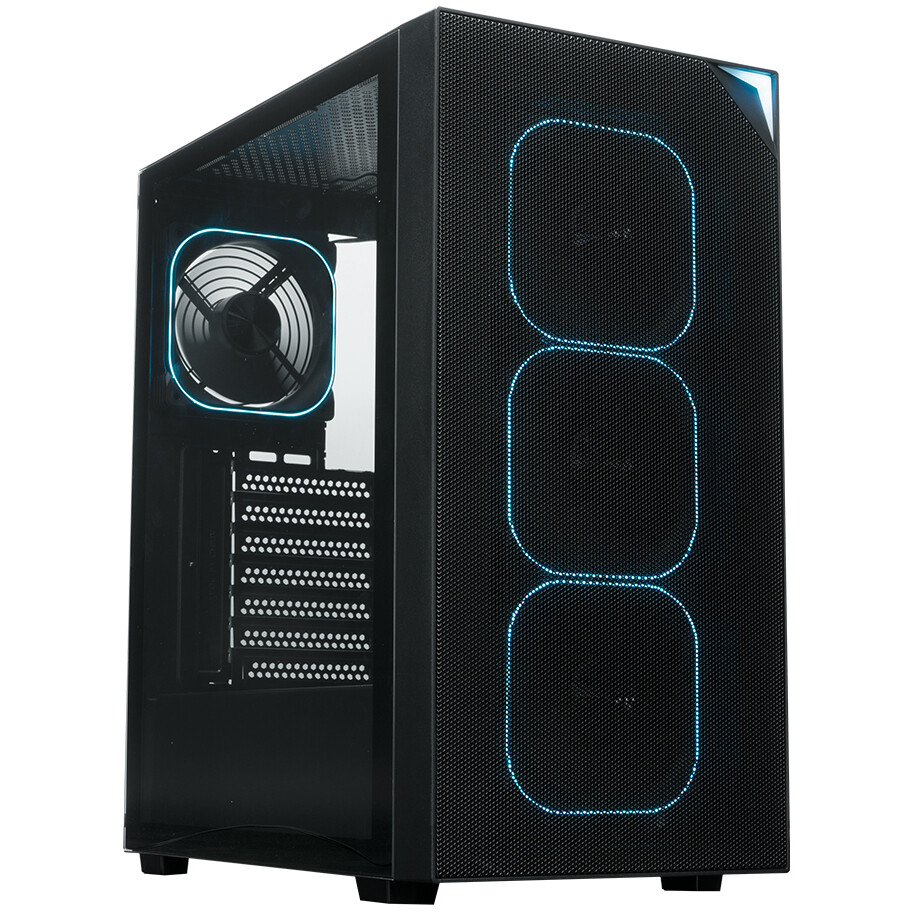 Корпус XASTRA A408 4ARGB Black - A408-4FG12A - фото 11