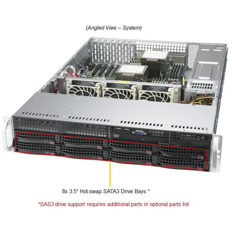 Серверная платформа SuperMicro SYS-620P-TR - фото 2