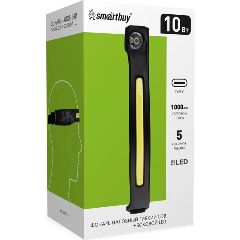 Фонарь налобный SmartBuy SBF-HL054 - фото 2