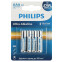 Батарейка Philips LR03E4B/51 (AAA, 4 шт.) - Б0062734