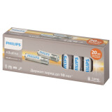 Батарейка Philips LR6A20BX/51 (AA, 20 шт.) (Б0067849)