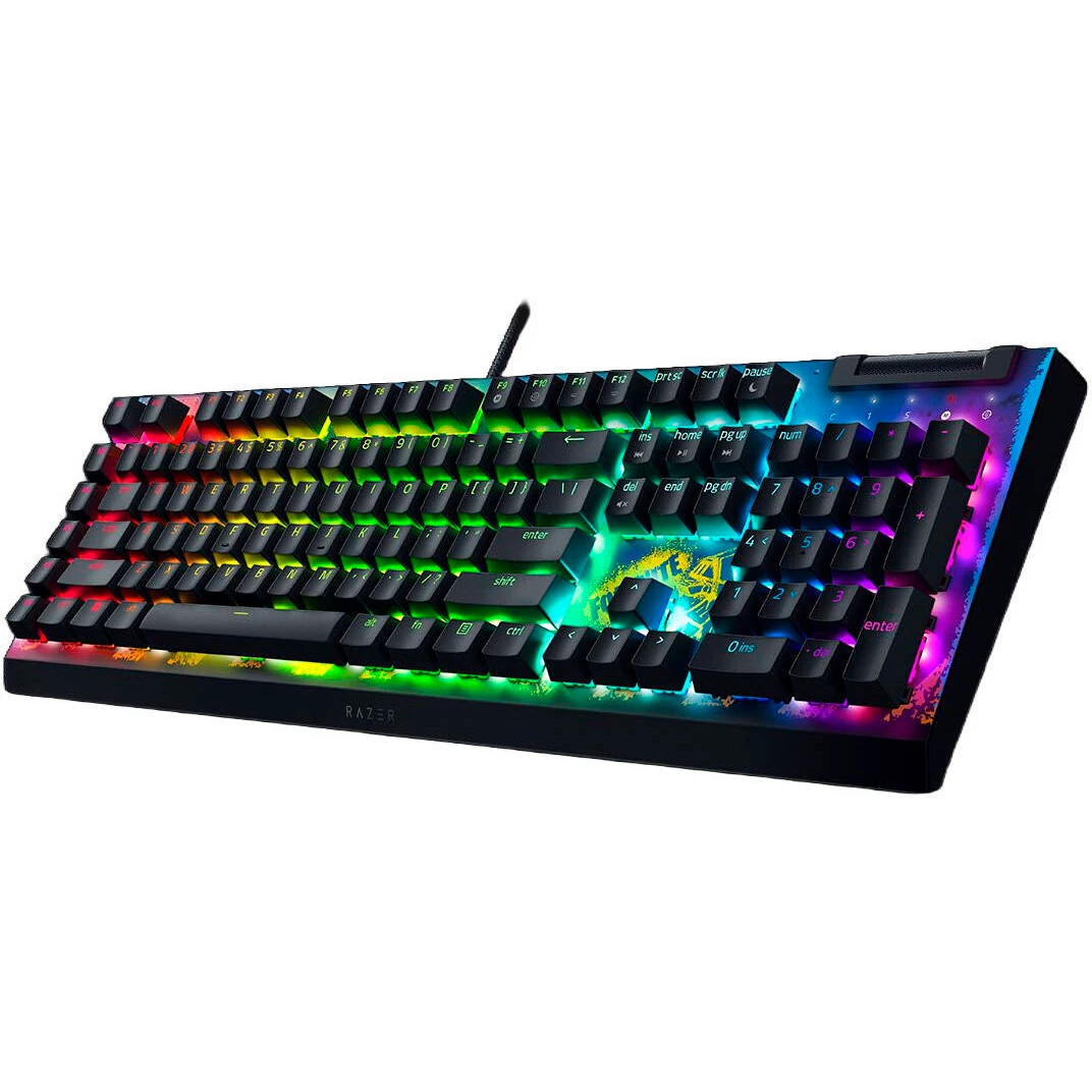 Клавиатура Razer BlackWidow V4 X (Yellow Switch) Fortnite Edition - RZ03-04703600-R3M1 - фото 2