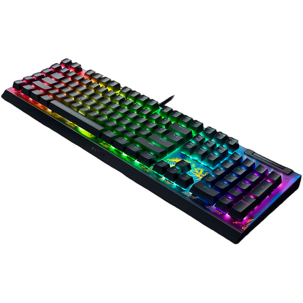 Клавиатура Razer BlackWidow V4 X (Yellow Switch) Fortnite Edition - RZ03-04703600-R3M1 - фото 5