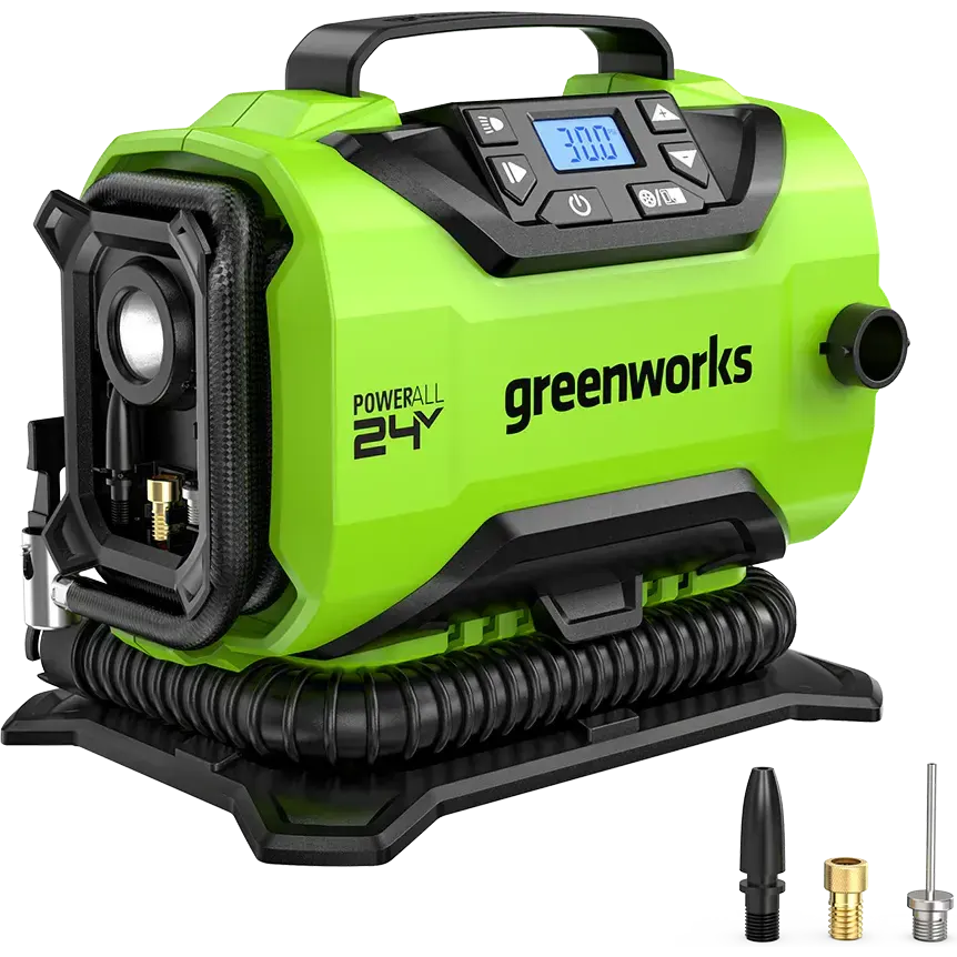 Автомобильный компрессор Greenworks ACG301 - 3400807