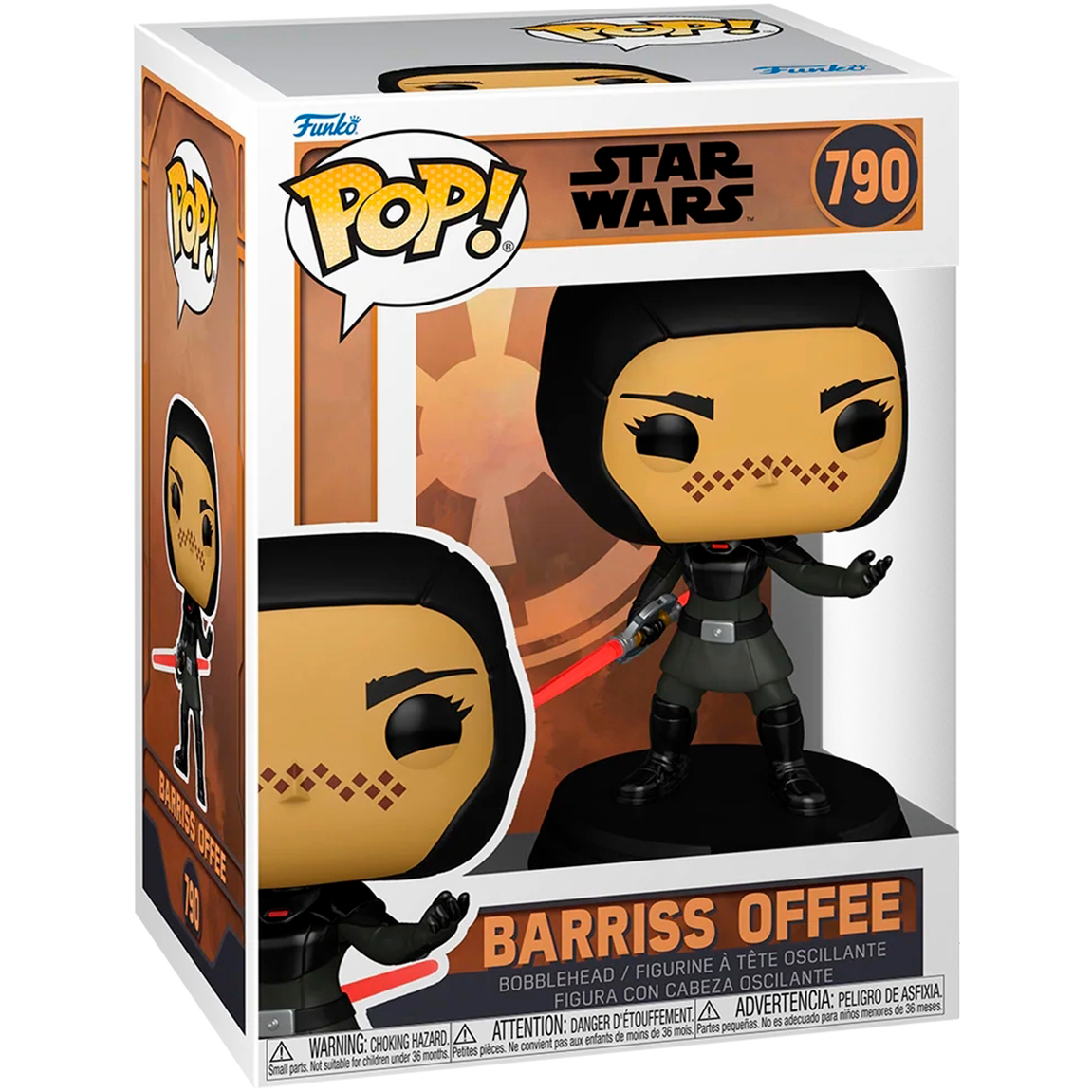 Фигурка Funko POP! Bobble Star Wars Tales of the Empire Barriss Offee - 86590 - фото 2