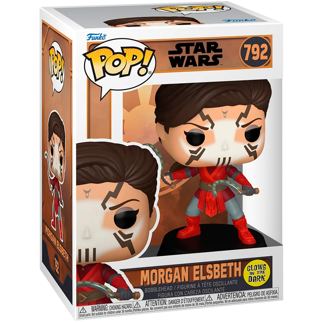 Фигурка Funko POP! Bobble Star Wars Tales of the Empire Morgan Elsbeth (Glow) - 86592 - фото 2