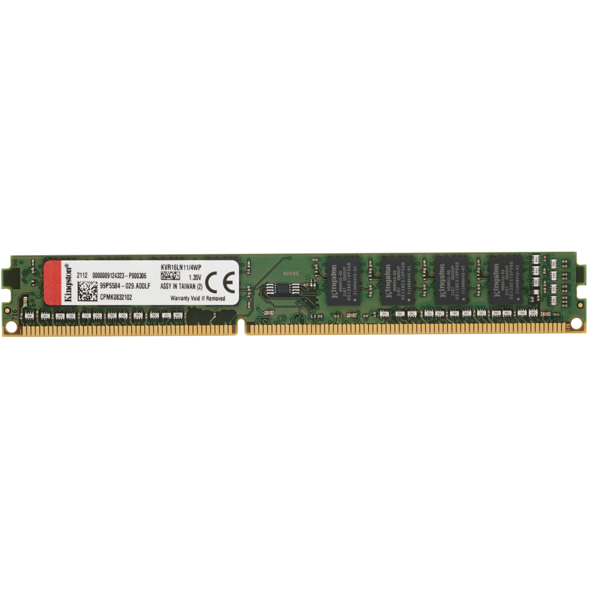 Оперативная память 4GB DDR-III 1600MHz Kingston (KVR16LN11/4)