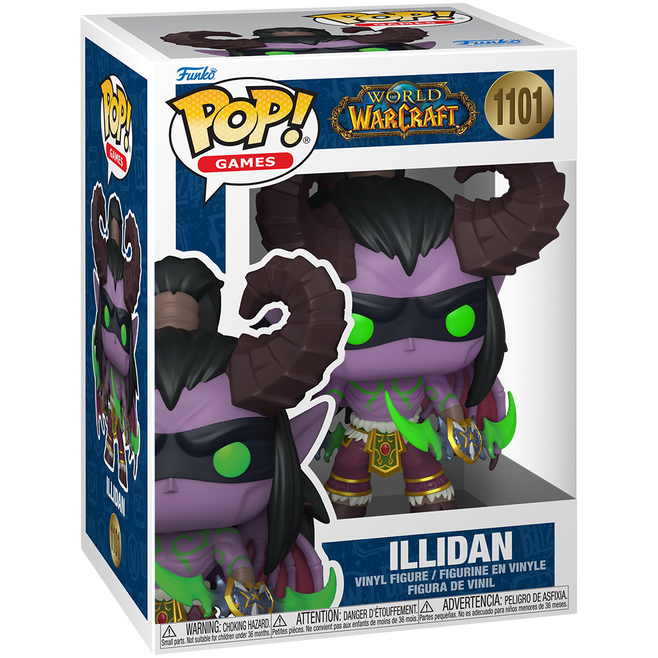 Фигурка Funko POP! Games WOW Illidan w/Chase - 86108 - фото 2