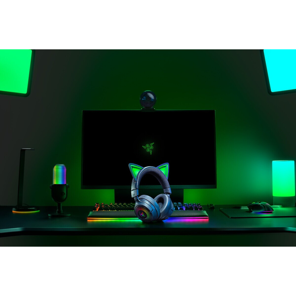 Гарнитура Razer Kraken Kitty V3 Pro Black - RZ04-05170300-R3M1 - фото 6