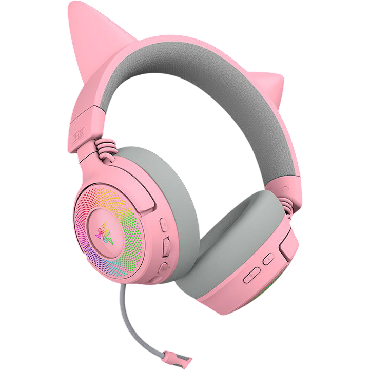 Гарнитура Razer Kraken Kitty V3 Pro Quartz - RZ04-05170200-R3M1 - фото 2