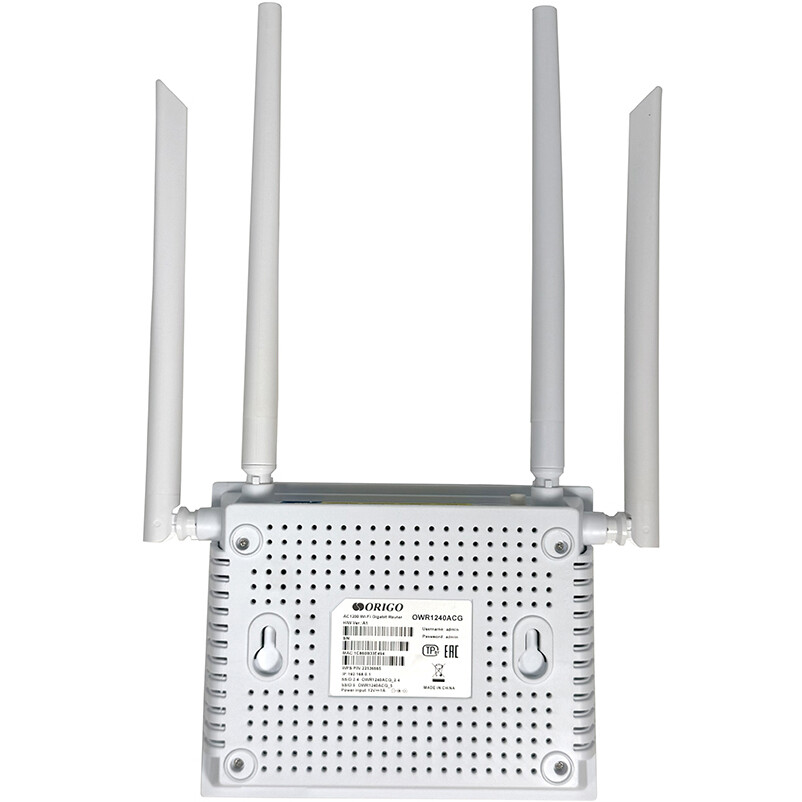 Wi-Fi маршрутизатор (роутер) Origo OWR1240ACG - фото 5