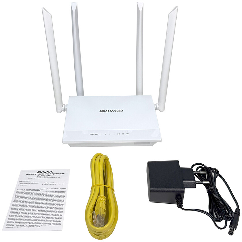 Wi-Fi маршрутизатор (роутер) Origo OWR1240ACG - фото 6