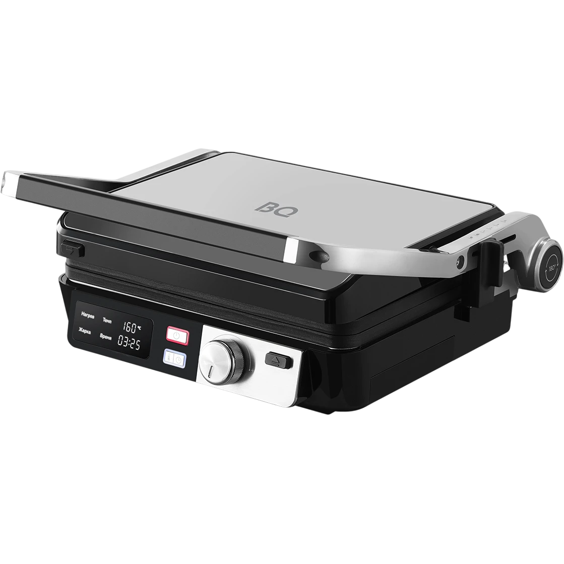 Электрогриль BQ GR3009 Black/Silver - фото 2