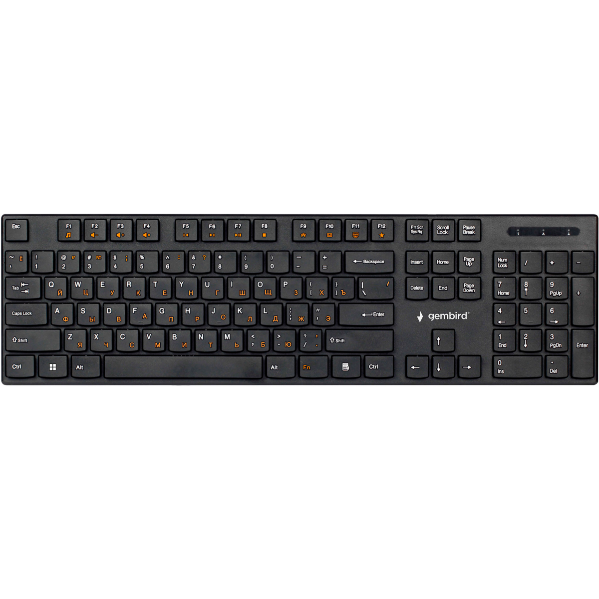 Клавиатура Gembird KBW-250 Black