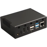 Корпус для одноплатного компьютера Radxa Metal Case for ROCK 5B+ ( Metal Case for ROCK 5B+ HDMI IN)