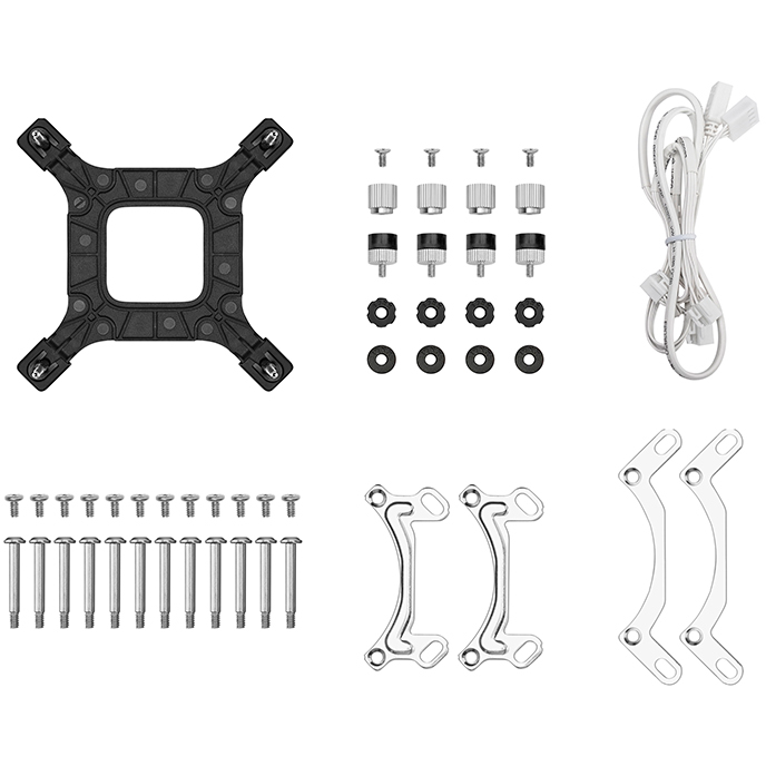 Система жидкостного охлаждения DeepCool LE360 PRO WH - R-LE360PRO-WHAMMC-G-1 - фото 5