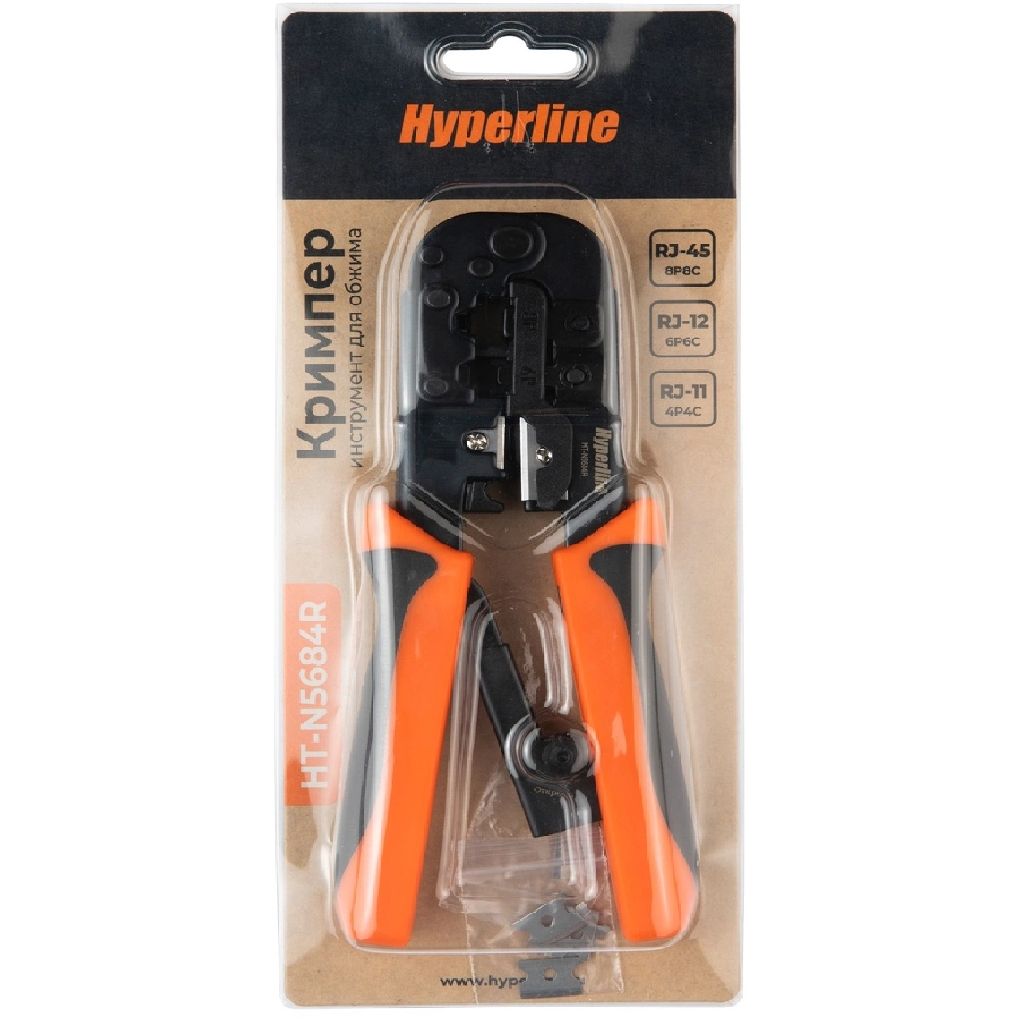 Инструмент обжимной Hyperline HT-N5684R - фото 3