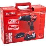 Дрель-шуруповёрт Elitech ДА 20УБЛ2 (E2201.047.02)