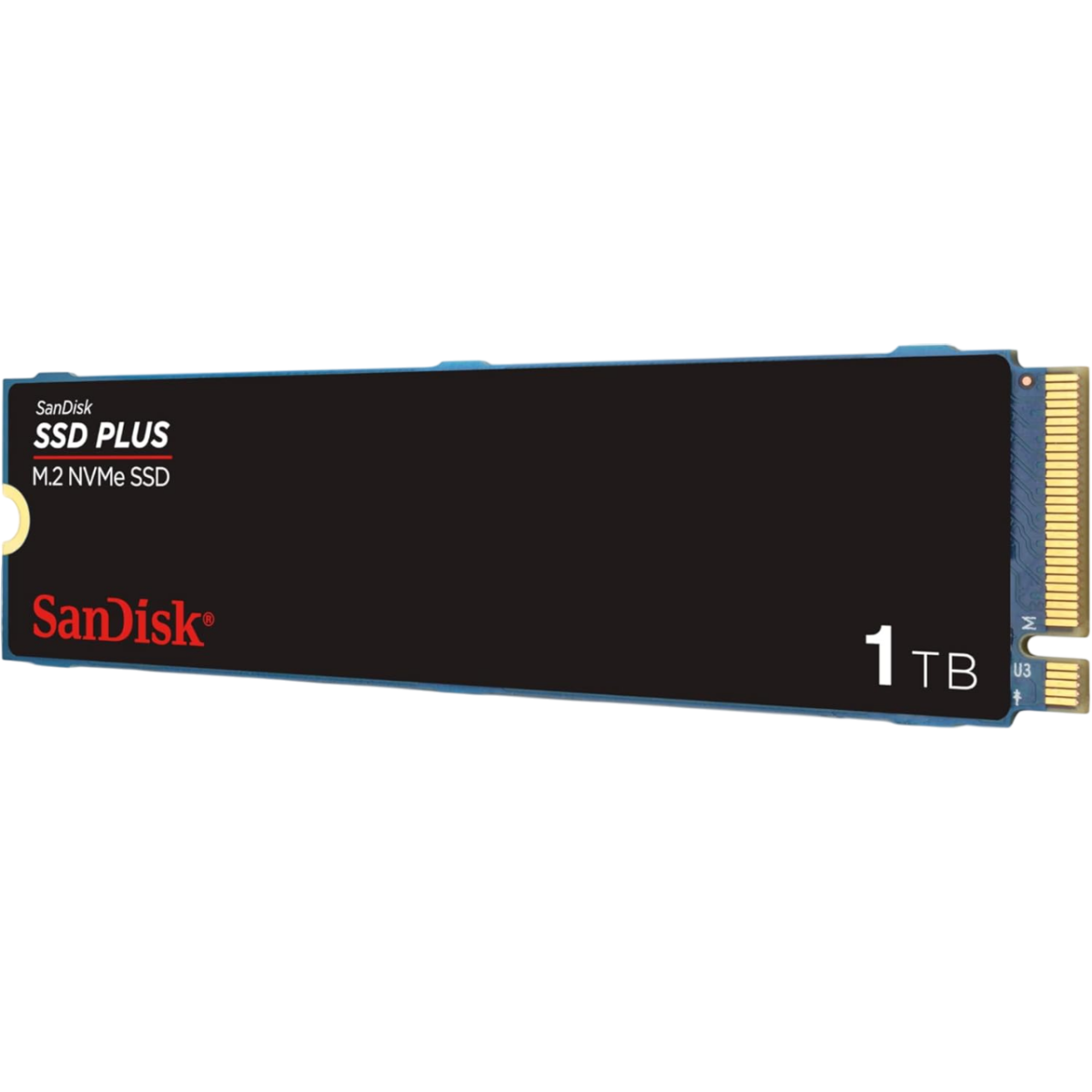 Накопитель SSD 1Tb SanDisk Plus (SDSSDA3N-1T00-G26)