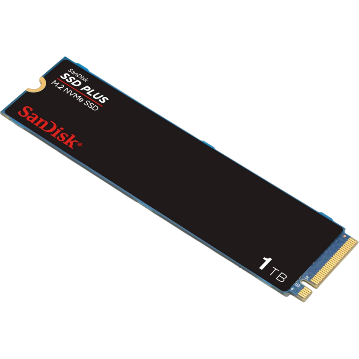 Накопитель SSD 1Tb SanDisk Plus (SDSSDA3N-1T00-G26) - фото 3