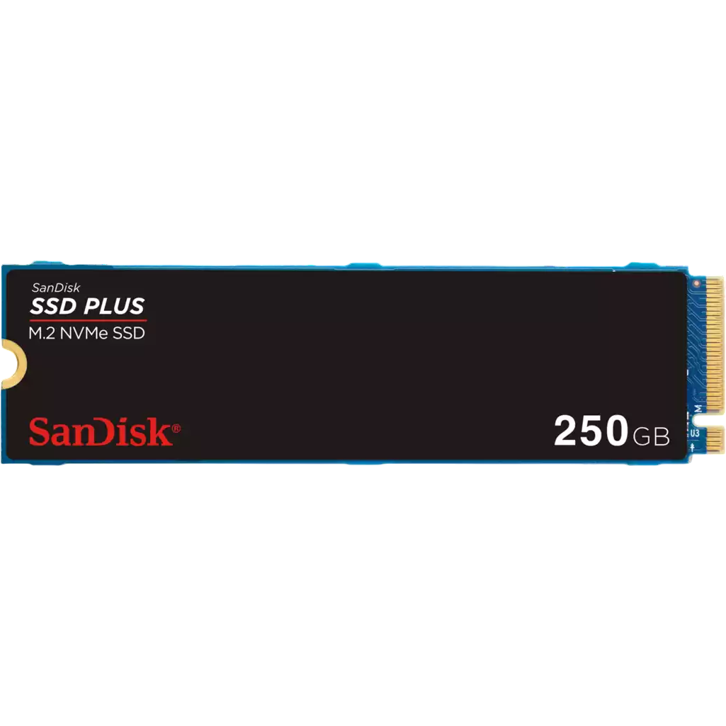 Накопитель SSD 250Gb SanDisk Plus (SDSSDA3N-250G-G26) - фото 2