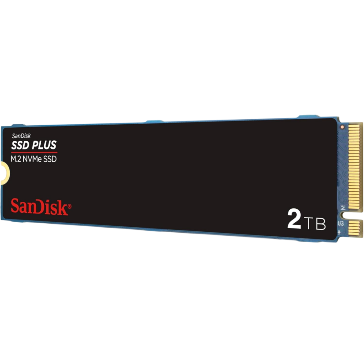Накопитель SSD 2Tb SanDisk Plus (SDSSDA3N-2T00-G26)