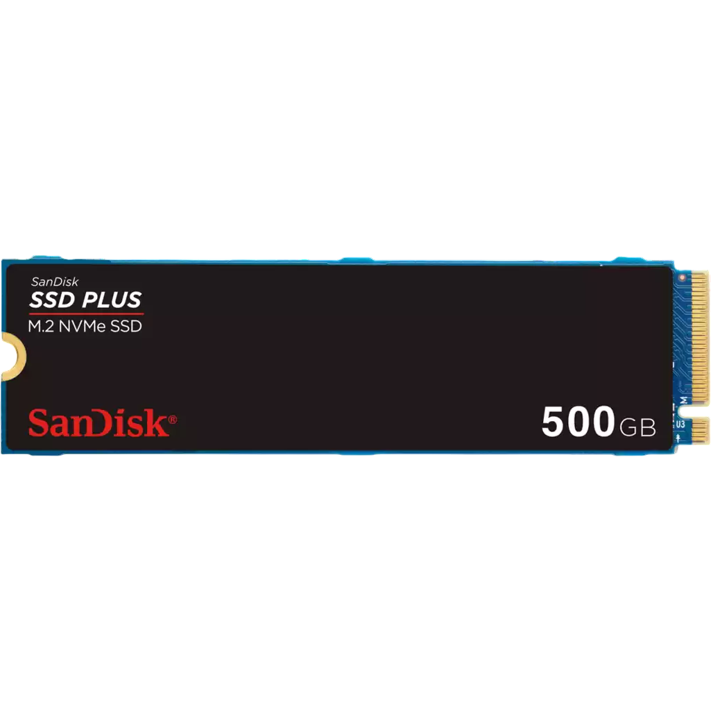 Накопитель SSD 500Gb SanDisk Plus (SDSSDA3N-500G-G26) - фото 2