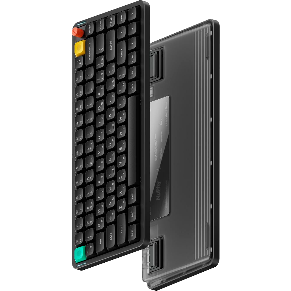 Клавиатура NuPhy AIR75v3 Wireless (Blush Nano Switch) RGB Black - AIR75v3-ND-BLN - фото 4