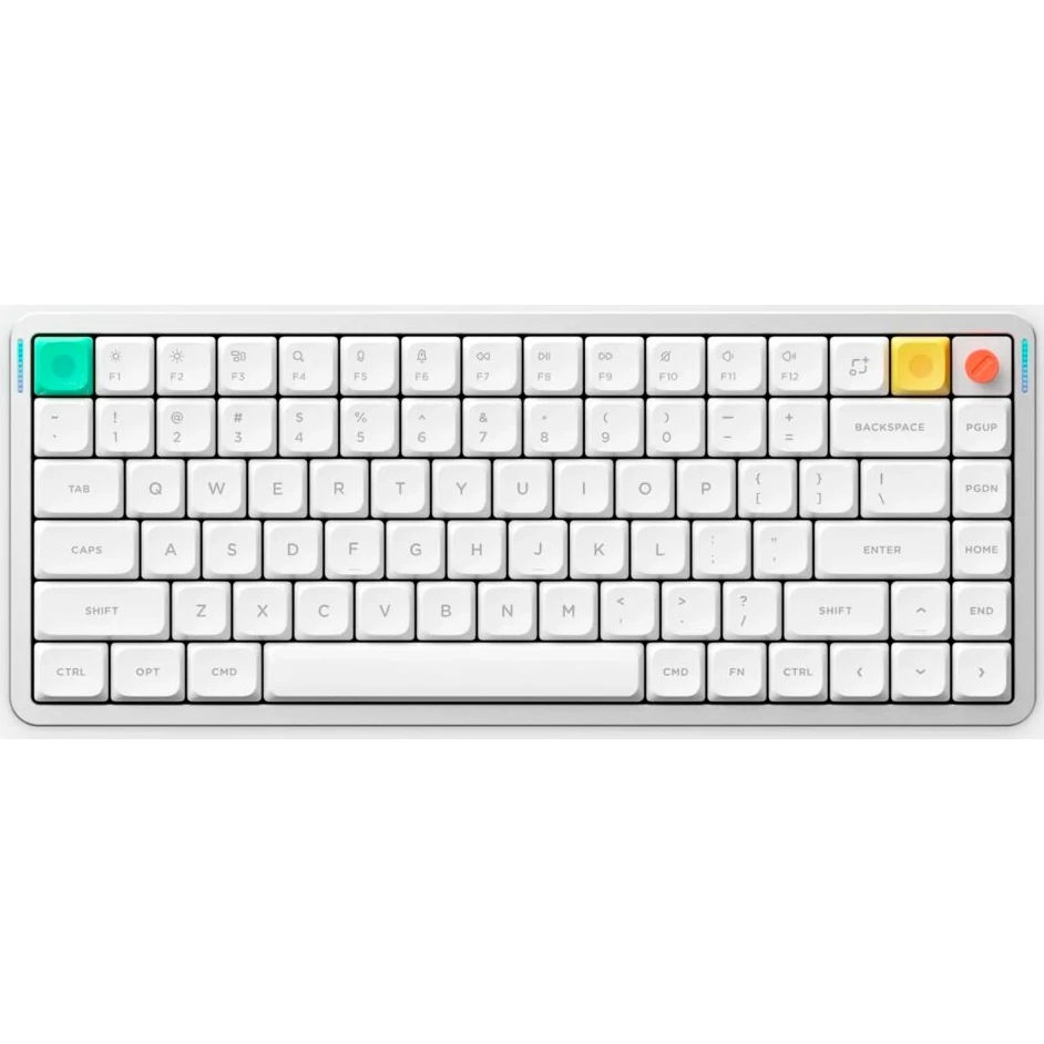 Клавиатура NuPhy AIR75v3 Wireless (Blush Nano Switch) RGB White - AIR75v3-NW-BLN - фото 2