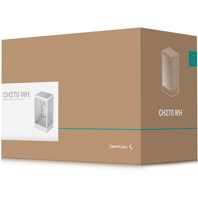 Корпус DeepCool CH270 White - CH270 WH - фото 11