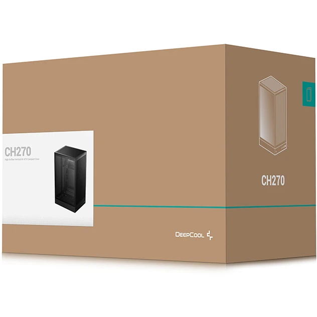 Корпус DeepCool CH270 Black - фото 11